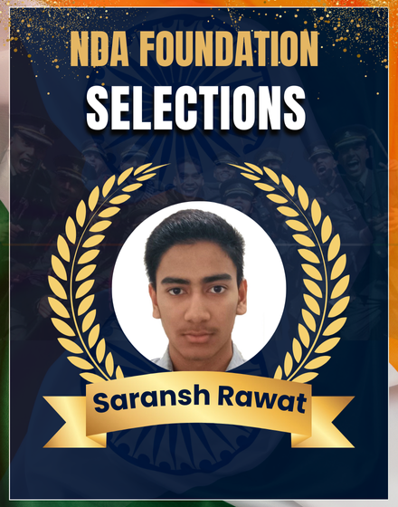 NDA Foundation Topper — Best NDA Coaching in India